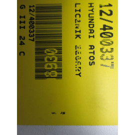HYUNDAI ATOS MX 97-01 LICZNIK ZEGARY C10 20031840