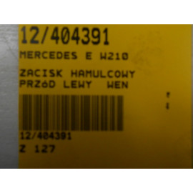 E W210 ZACISK HAMULCOWY PRZÓD LEWY 57/25/288