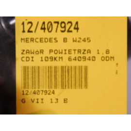 MERCEDES B W245 ZAWÓR 1,8CDI ODMA A6400101062
