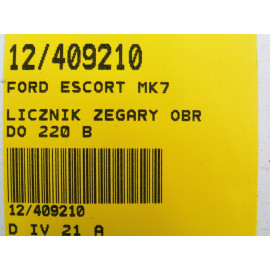 ESCORT MK7 LICZNIK ZEGARY 1,4 96FB10849CD         