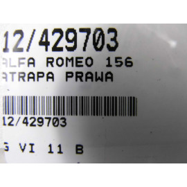 ALFA ROMEO 156 97-02 ATRAPA GRILL PRAWA