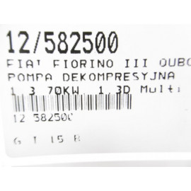 FIORINO III  POMPA VACUM 1.3MJET