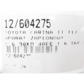 CARINA II T17 APARAT 1,6 19100-16230 229100-5991