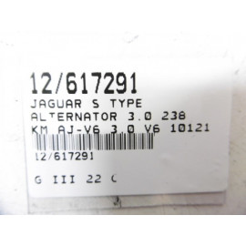 JAGUAR S TYPE ALTERNATOR 3,0 V6 101211-7892