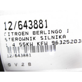 BERLINGO I STEROWNIK SILNIKA 9632520380 1,4 8V
