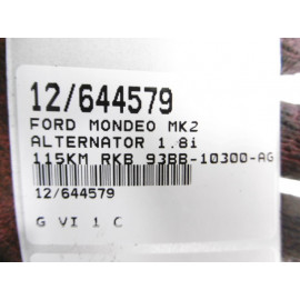 MONDEO MK2 ALTERNATOR 93BB-10300-AG 2,0 16V