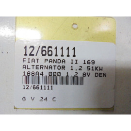 PANDA II  ALTERNATOR 1,2 8V