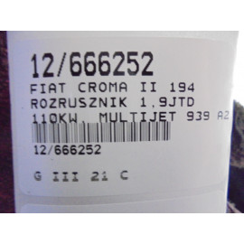 CROMA II ROZRUSZNIK 0001108234 1,9JTD
