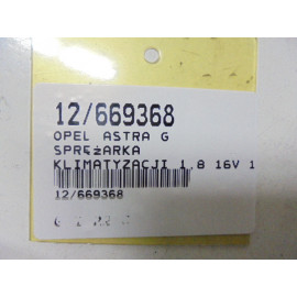 ASTRA II G SPRĘŻARKA KOMPRESOR 6561047 1,8 16V