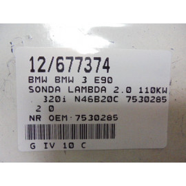 BMW 3 E90 SONDA LAMBDA 7530285 2,0